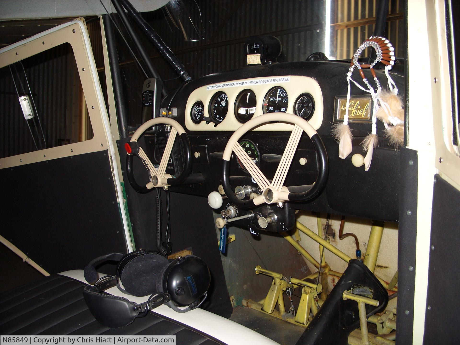 N85849, 1946 Aeronca 11AC Chief C/N 11AC-285, Dash