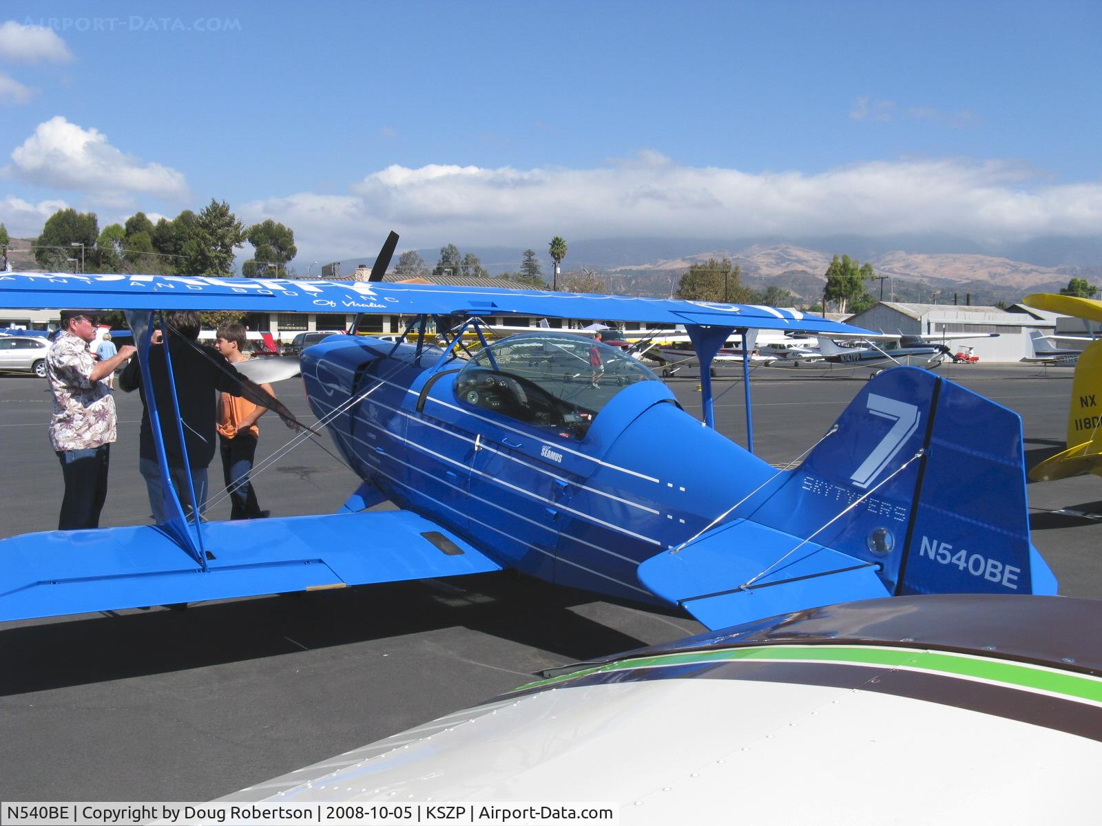 N540BE, Christen Eagle II C/N 0001 (N10AL), 1980 McCommon CHRISTEN EAGLE II, Lycoming IO-360-A&C 200 Hp