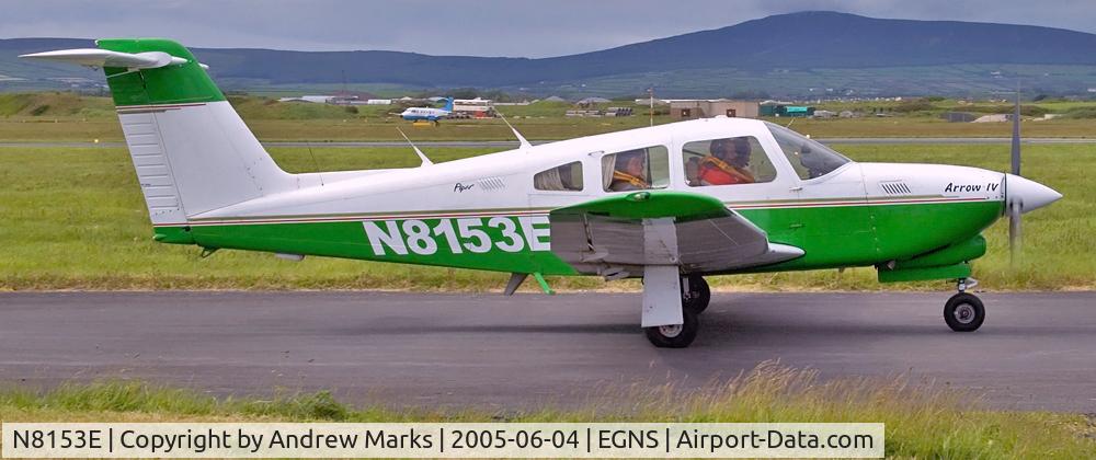 N8153E, 1981 Piper PA-28RT-201T Arrow IV C/N 28R-8131185, PA-28RT-201T