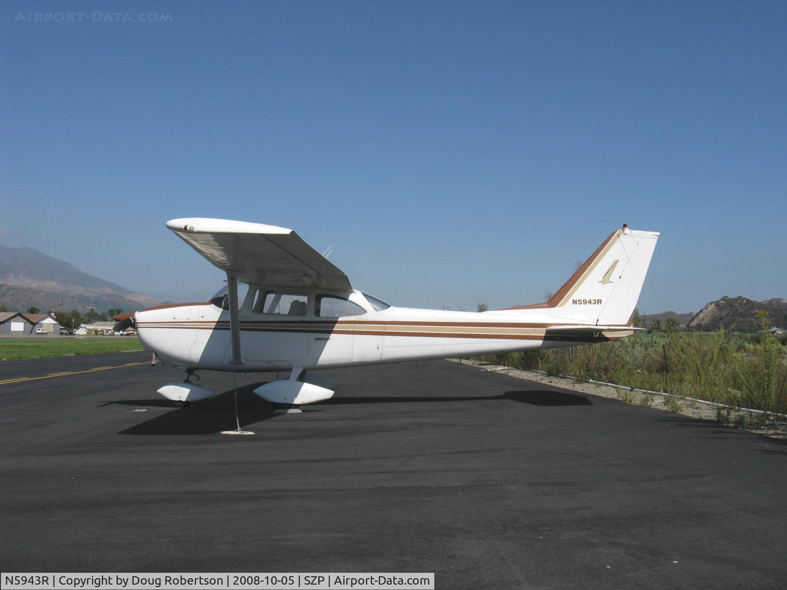 N5943R, 1965 Cessna 172G C/N 17253612, 1965 Cessna 172G, Continental O-300 145 Hp