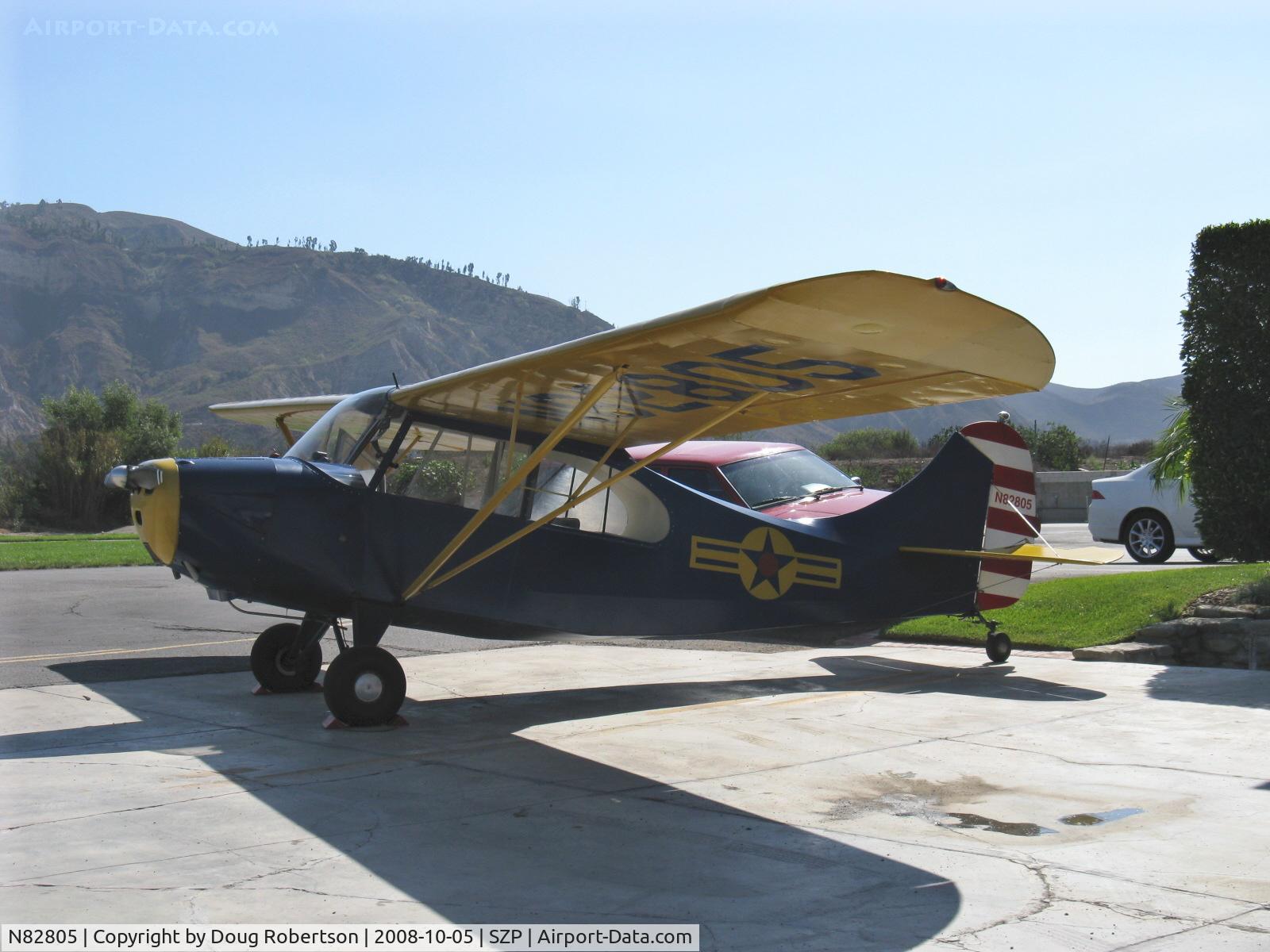 N82805, 1946 Aeronca 7AC Champion C/N 7AC-1452, 1946 Aeronca 7AC CHAMPION, Continental C65 65 Hp