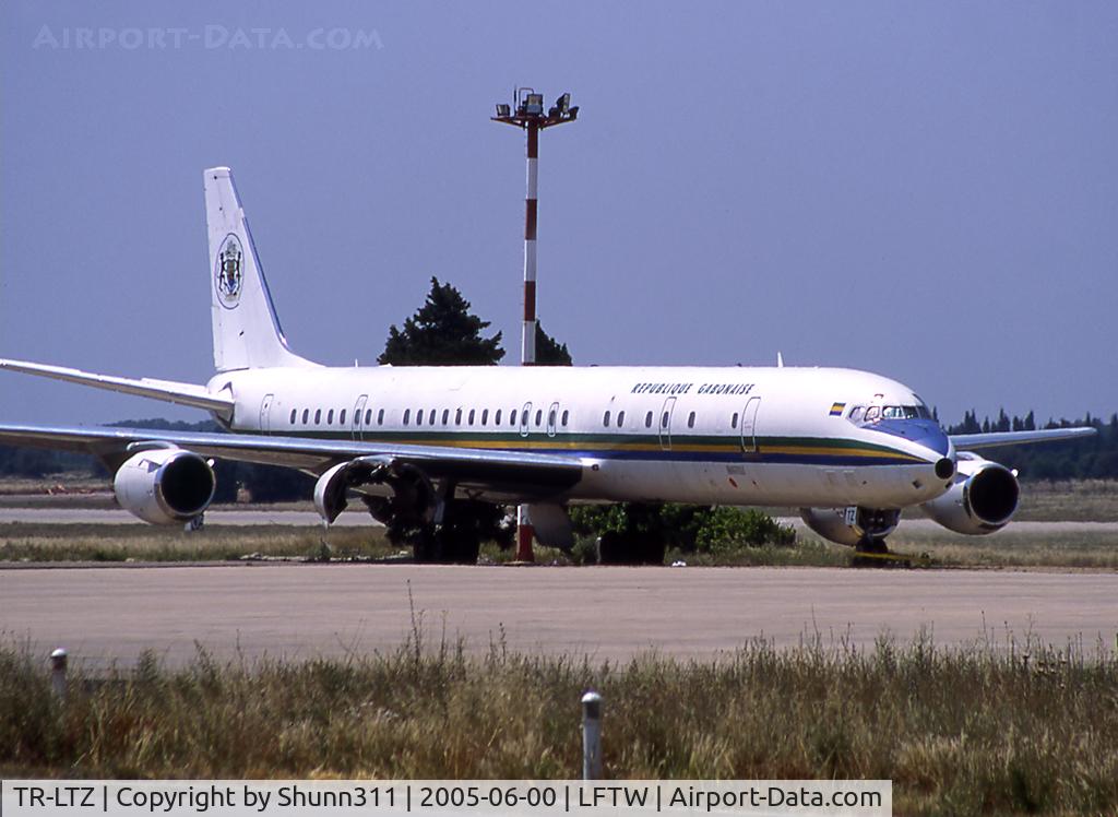 TR-LTZ, 1969 Douglas DC-8-73 C/N 46053, Stored here...
