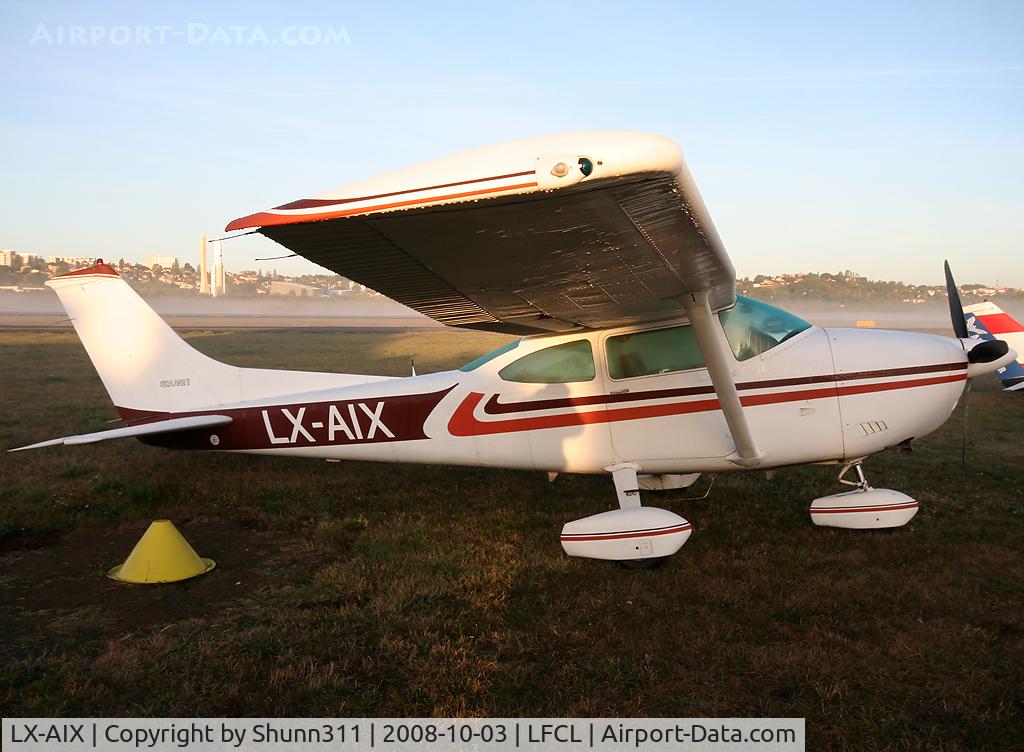 LX-AIX, Cessna 182Q Skylane C/N 18266403, Parked...