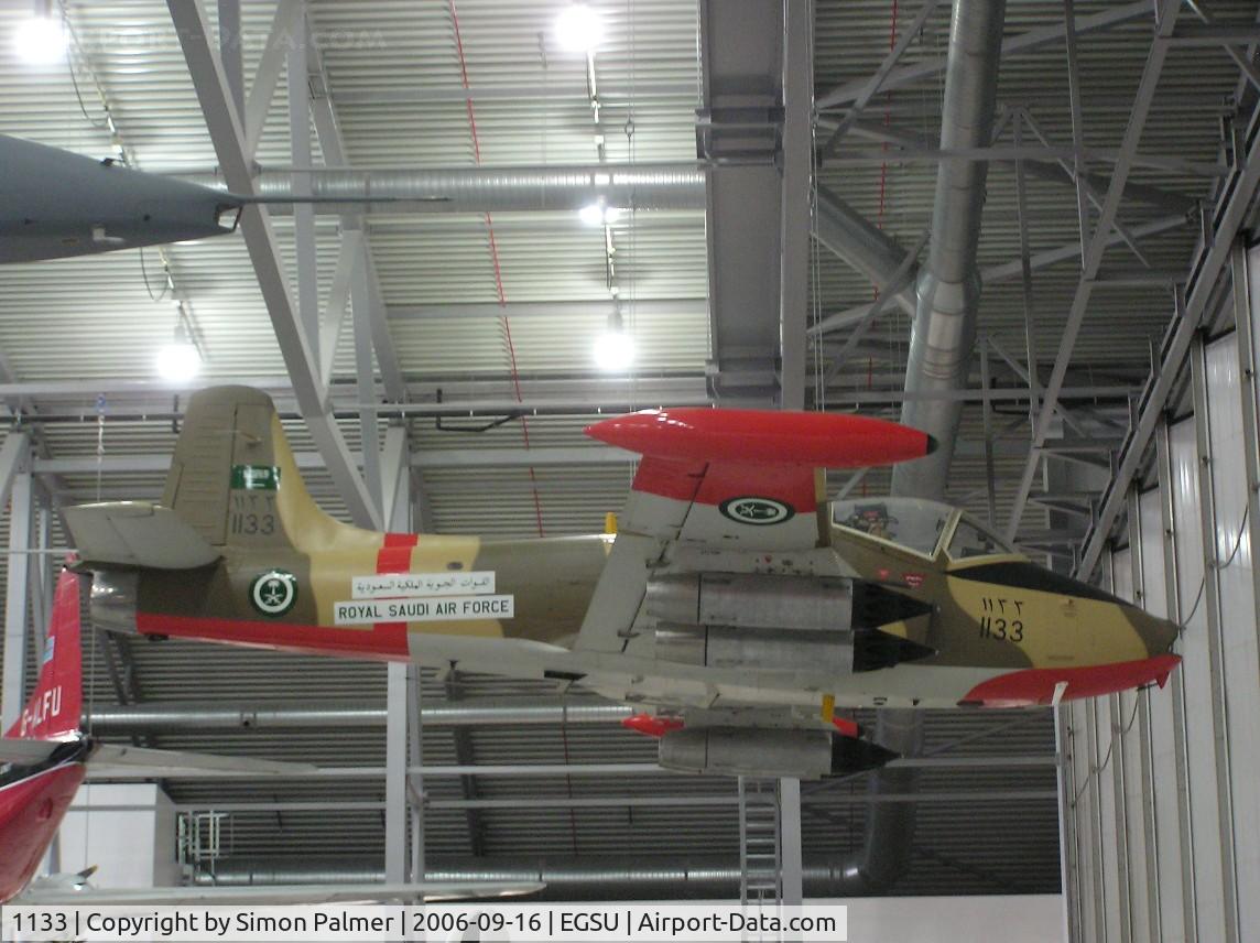 1133, BAC 167 Strikemaster C/N PS.364, BAC Strikemaster preserved at Duxford