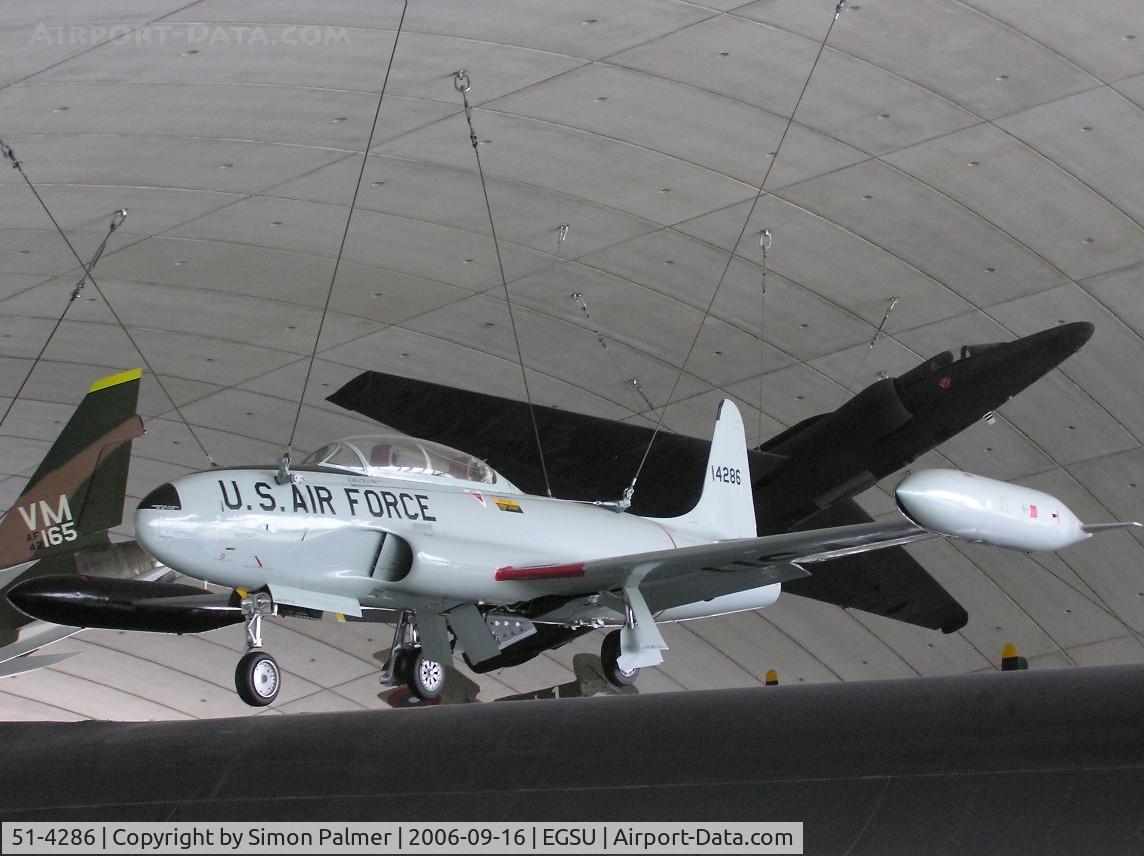51-4286, 1951 Lockheed T-33A Shooting Star C/N 580-5581, T-33 preserved at Duxford