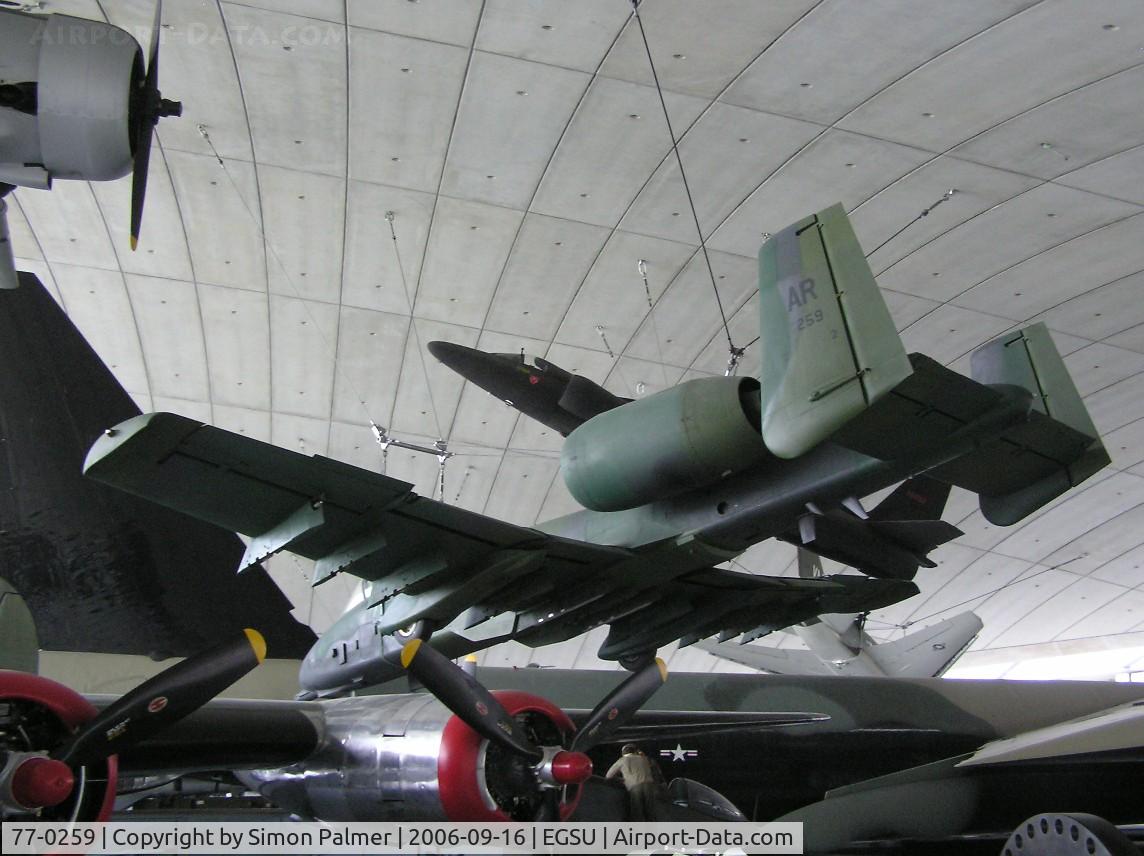 77-0259, 1977 Fairchild Republic A-10A Thunderbolt II C/N A10-0184, A-10 Thunderbolt preserved at Duxford