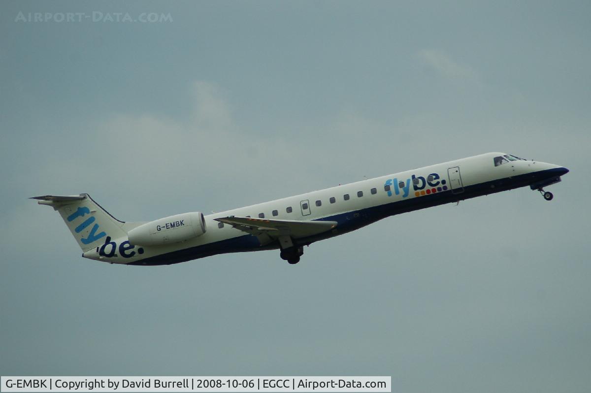 G-EMBK, 1999 Embraer EMB-145EU (ERJ-145EU) C/N 145167, Flybe - Taking Off