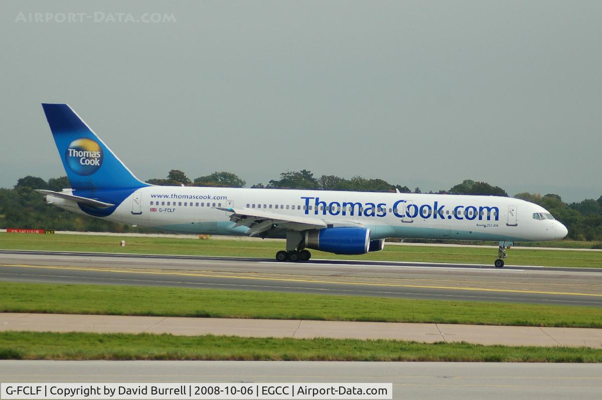 G-FCLF, 1999 Boeing 757-28A C/N 28835, Thomas Cook - Landing