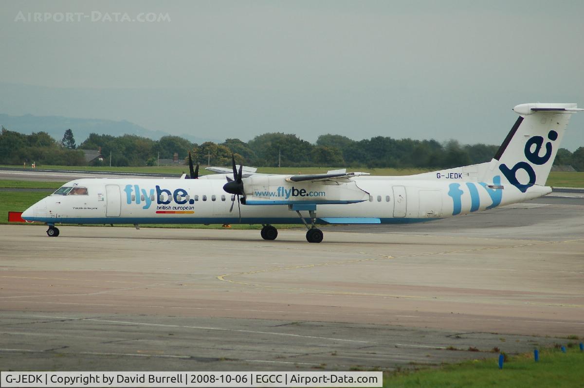 G-JEDK, 2002 De Havilland Canada DHC-8-402Q Dash 8 C/N 4065, Flybe - Taxiing