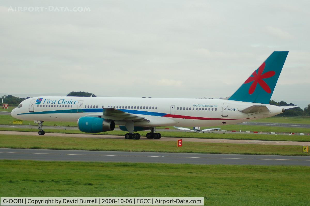 G-OOBI, 1993 Boeing 757-2B7 C/N 27146, First Choice - Taxiing