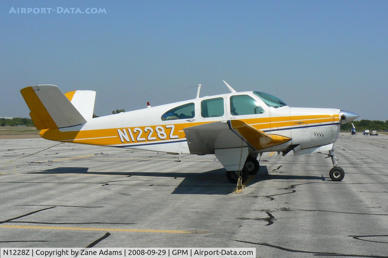 N1228Z, 1961 Beech N35 Bonanza C/N D-6688, At Grand Prairie Municipal