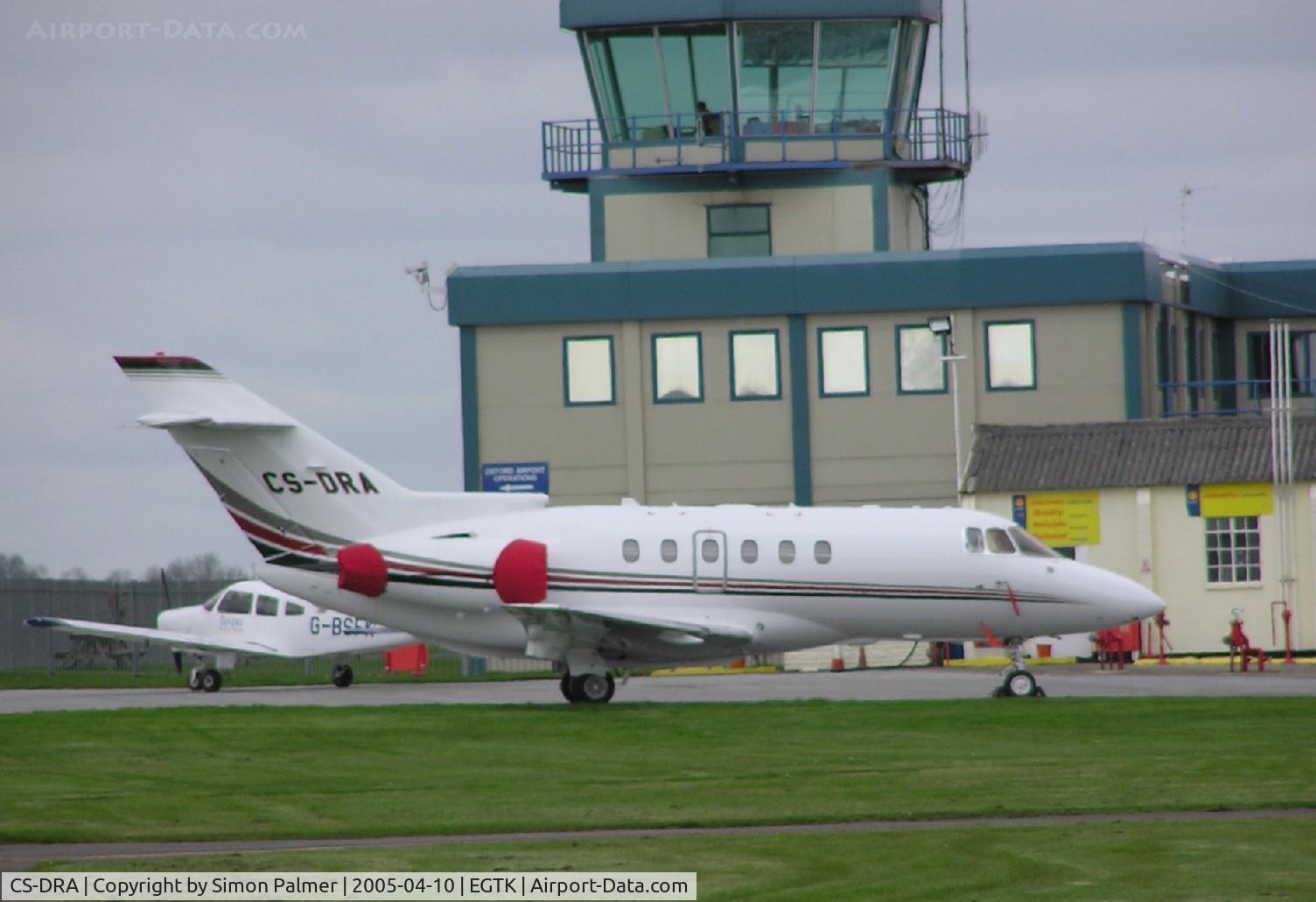 CS-DRA, 2004 Raytheon Hawker 800XP C/N 258686, HS125 at Kidlington
