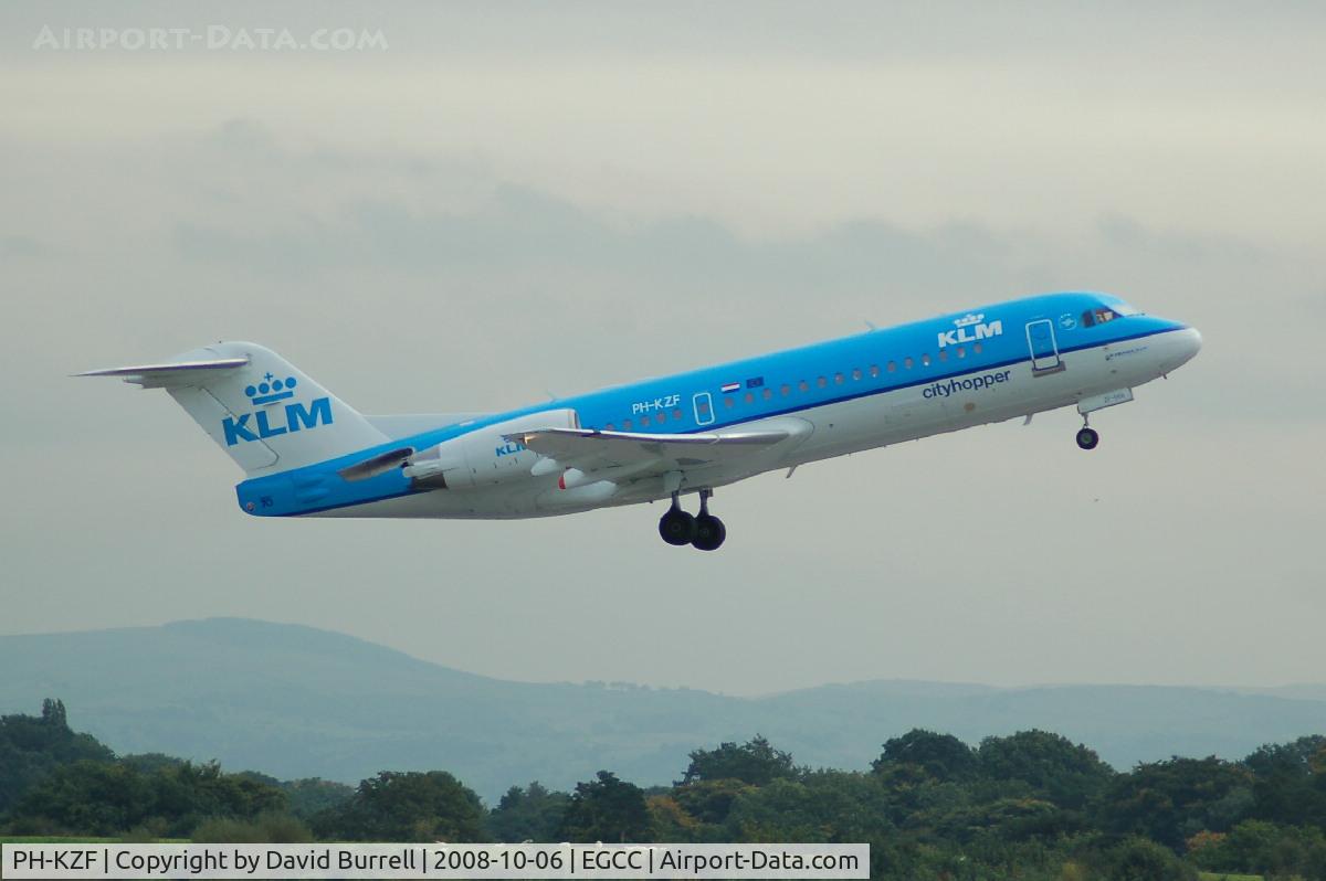 PH-KZF, 1996 Fokker 70 (F-28-0070) C/N 11577, KLM - Taking Off