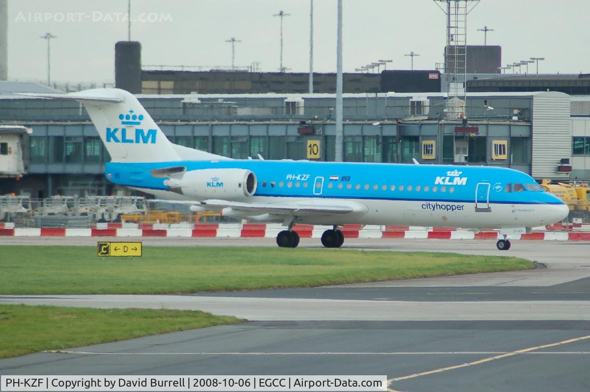 PH-KZF, 1996 Fokker 70 (F-28-0070) C/N 11577, KLM - Taxiing