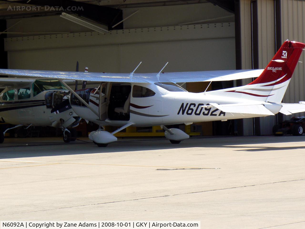 N6092A, 2008 Cessna T182T Turbo Skylane C/N T18208825, At Arlington Municipal
