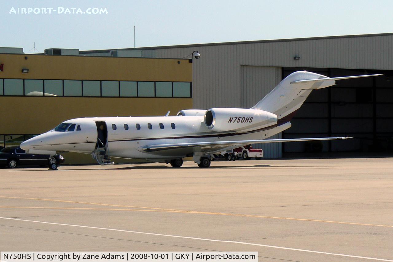 N750HS, 2000 Cessna 750 Citation X C/N 750-0103, At Arlington Municipal