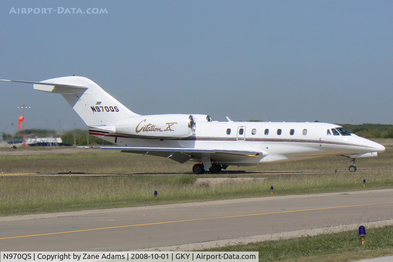 N970QS, 1998 Cessna 750 Citation X C/N 750-0070, At Arlington Municipal