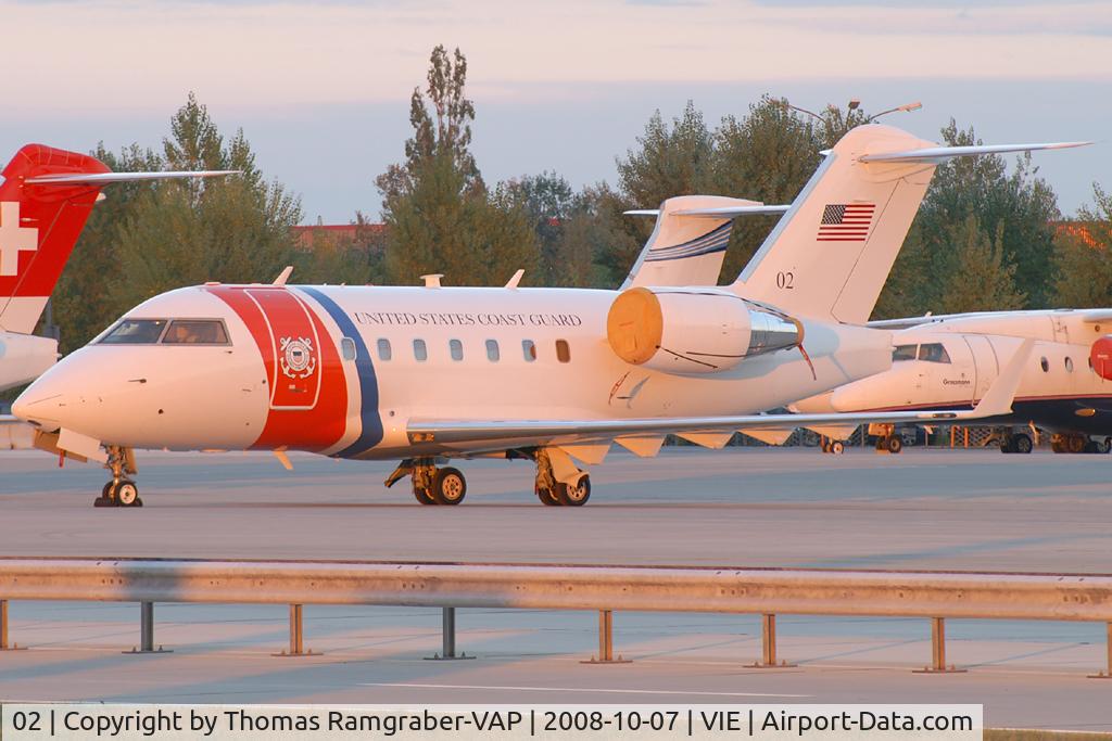 02, 2005 Bombardier C-143A Challenger (604/CL-600-2B16) C/N 5427, United States - Coast Guard Canadair CL600 Challenger