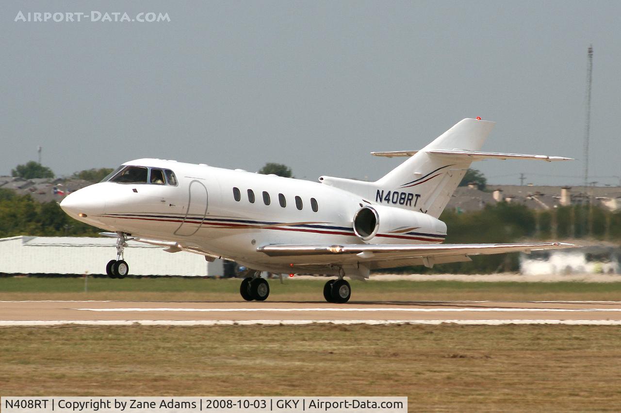 N408RT, 1999 Raytheon Hawker 800XP C/N 258440, At Arlington Municipal