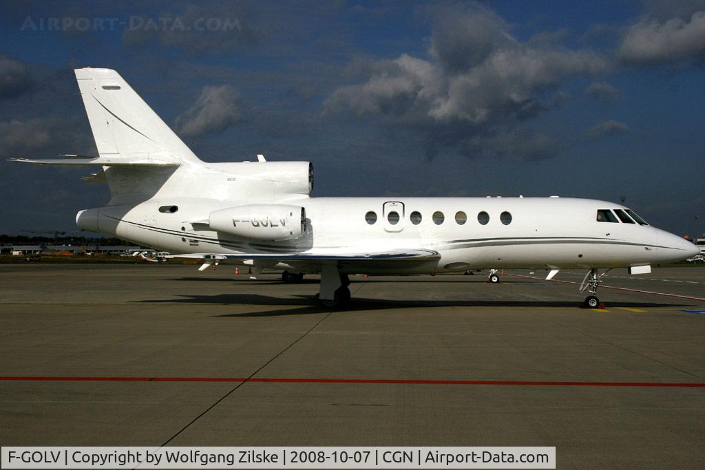 F-GOLV, 1991 Dassault Falcon 50 C/N 215, visitor