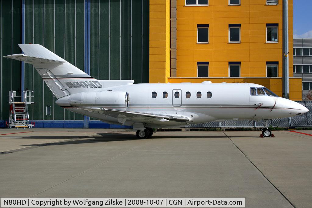 N80HD, 2003 Raytheon Hawker 800XP C/N 258609, visitor