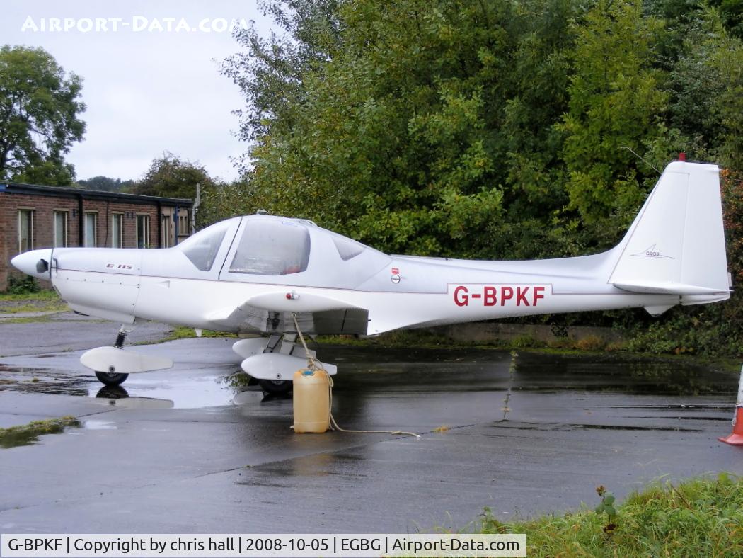 G-BPKF, 1988 Grob G-115 C/N 8075, Swiftair Maintenance Ltd