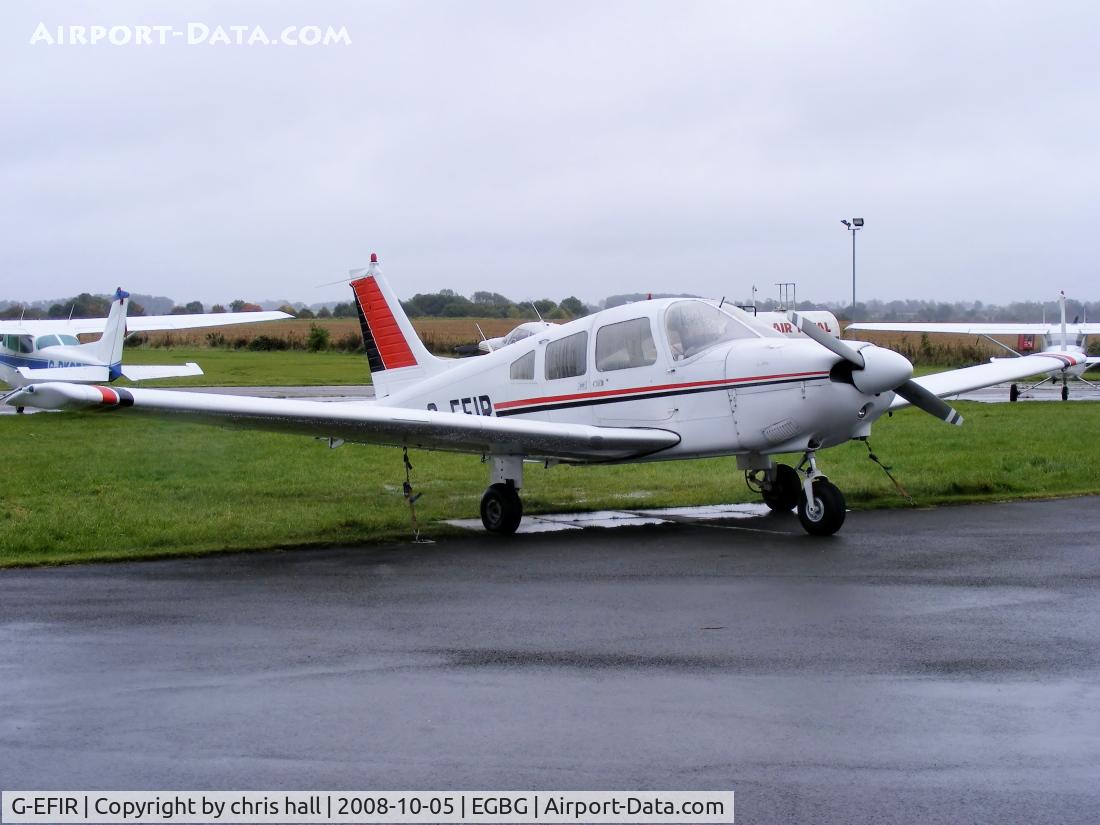G-EFIR, 1980 Piper PA-28-181 Cherokee Archer II C/N 28-8090275, Leicestershire Aero Club