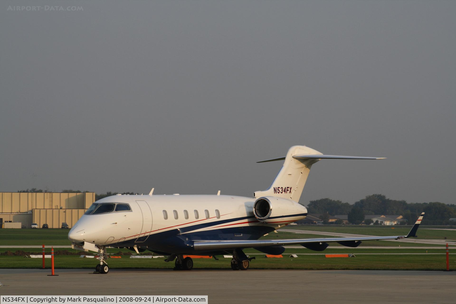 N534FX, 2007 Bombardier Challenger 300 (BD-100-1A10) C/N 20161, BD-100-1A10