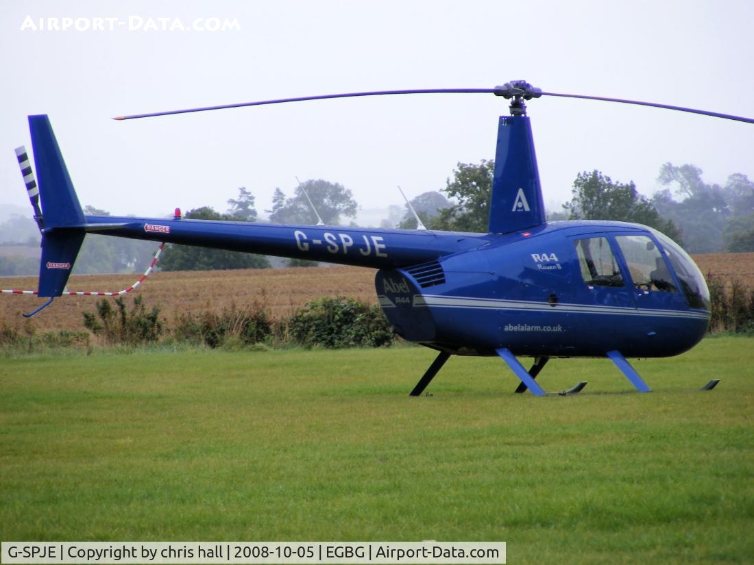 G-SPJE, 2007 Robinson R44 Raven II C/N 12026, Abel Alarm Co Ltd
