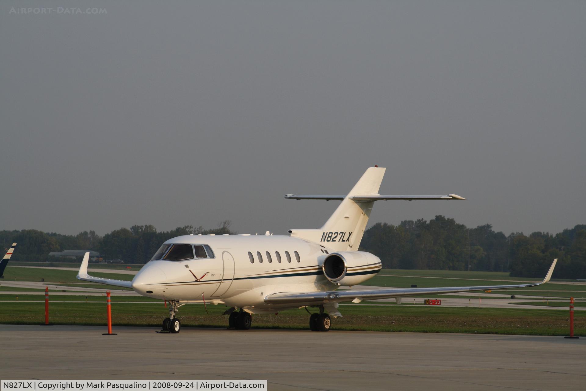 N827LX, 2007 Hawker Beechcraft Hawker 850XP C/N 258848, Hawker 850XP