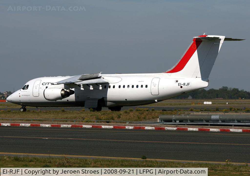 EI-RJF, 1998 British Aerospace Avro 146-RJ85A C/N E2337, cdg