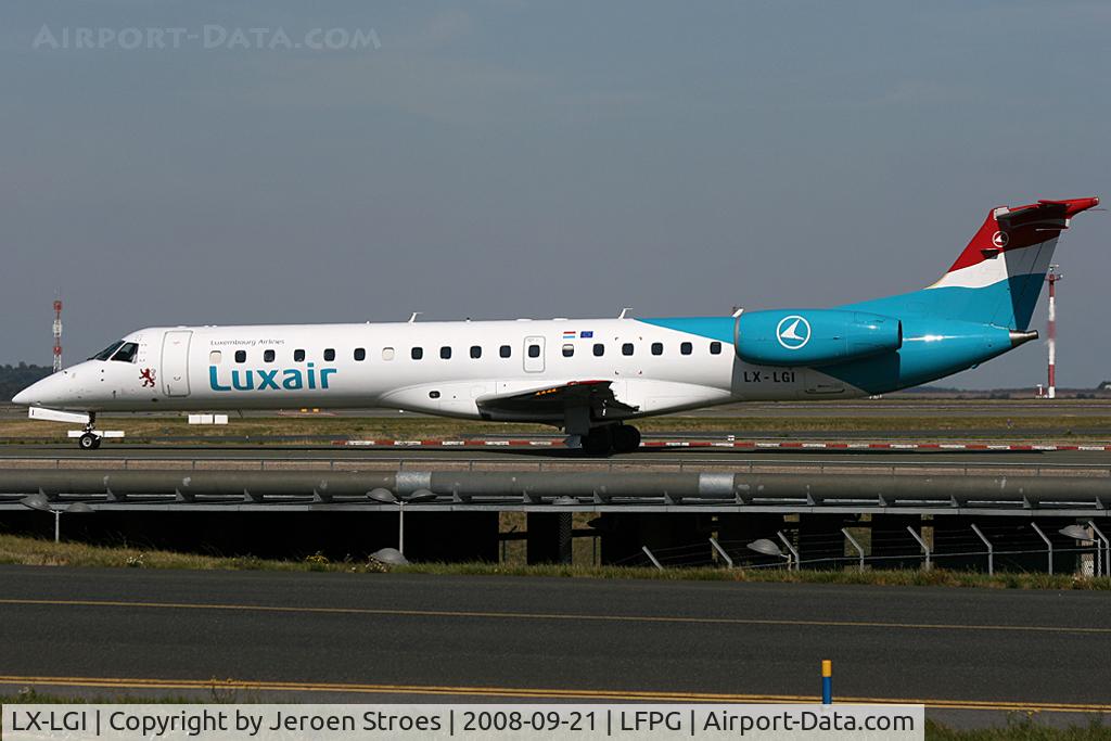 LX-LGI, 2000 Embraer EMB-145LU (ERJ-145LU) C/N 145369, previous owner of this regi was a B737-2C9