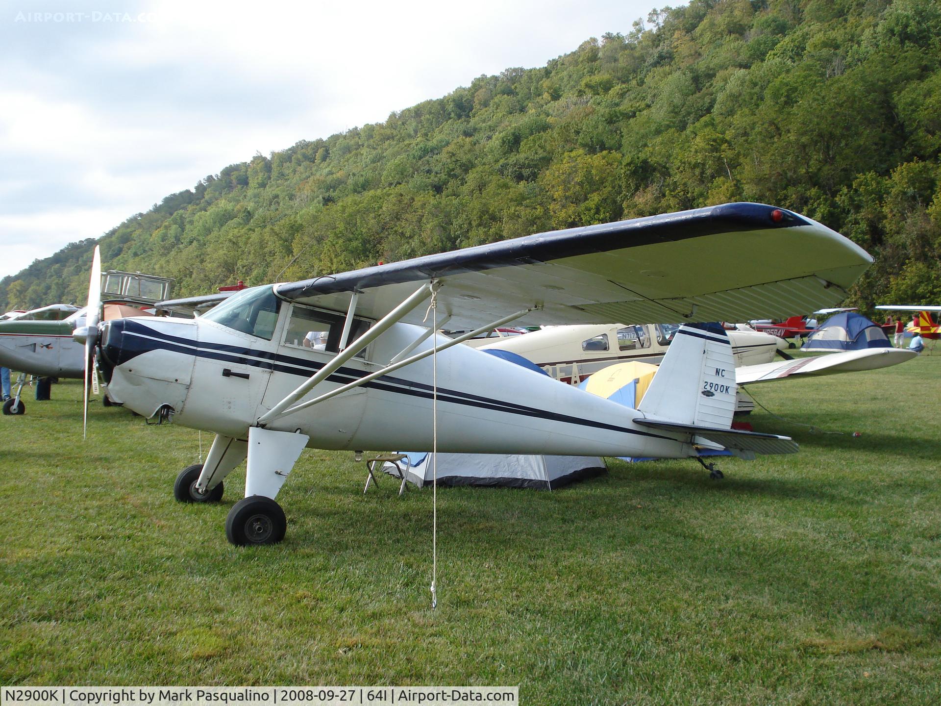N2900K, 1947 Luscombe 8A C/N 5627, Luscombe 8A