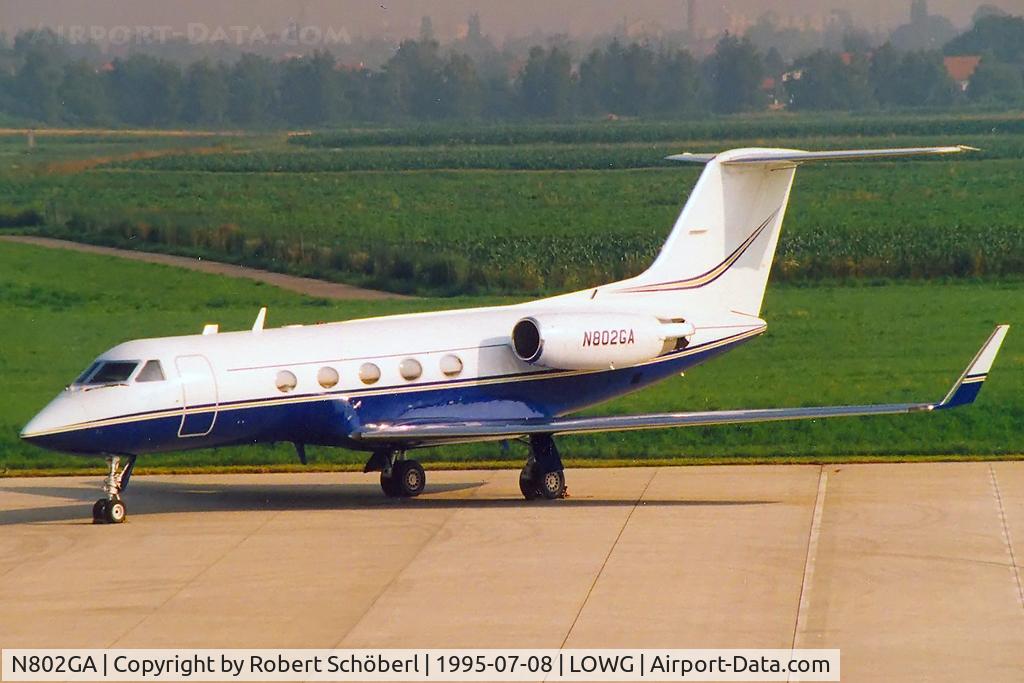 N802GA, 1982 Grumman G1159A Gulfstream III C/N 357, Arnold Schwarzeneggers visit in his home country