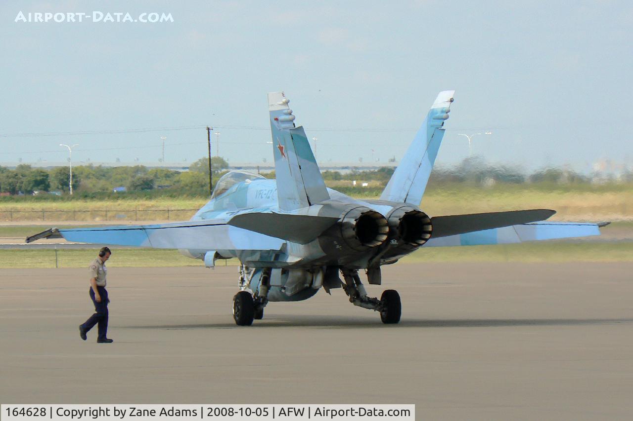 164628, 1991 McDonnell Douglas F/A-18C Hornet C/N 1045/C257, Fighting Omar's F/A-18C Aggressor at Alliance - Fort Worth