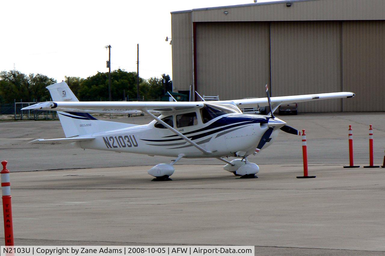 N2103U, 2005 Cessna 182T Skylane C/N 18281660, At Alliance - Fort Worth