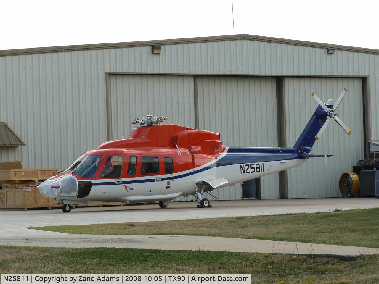 N25811, 2007 Sikorsky S-76C C/N 760697, At Flight Safety - Ft. Worth