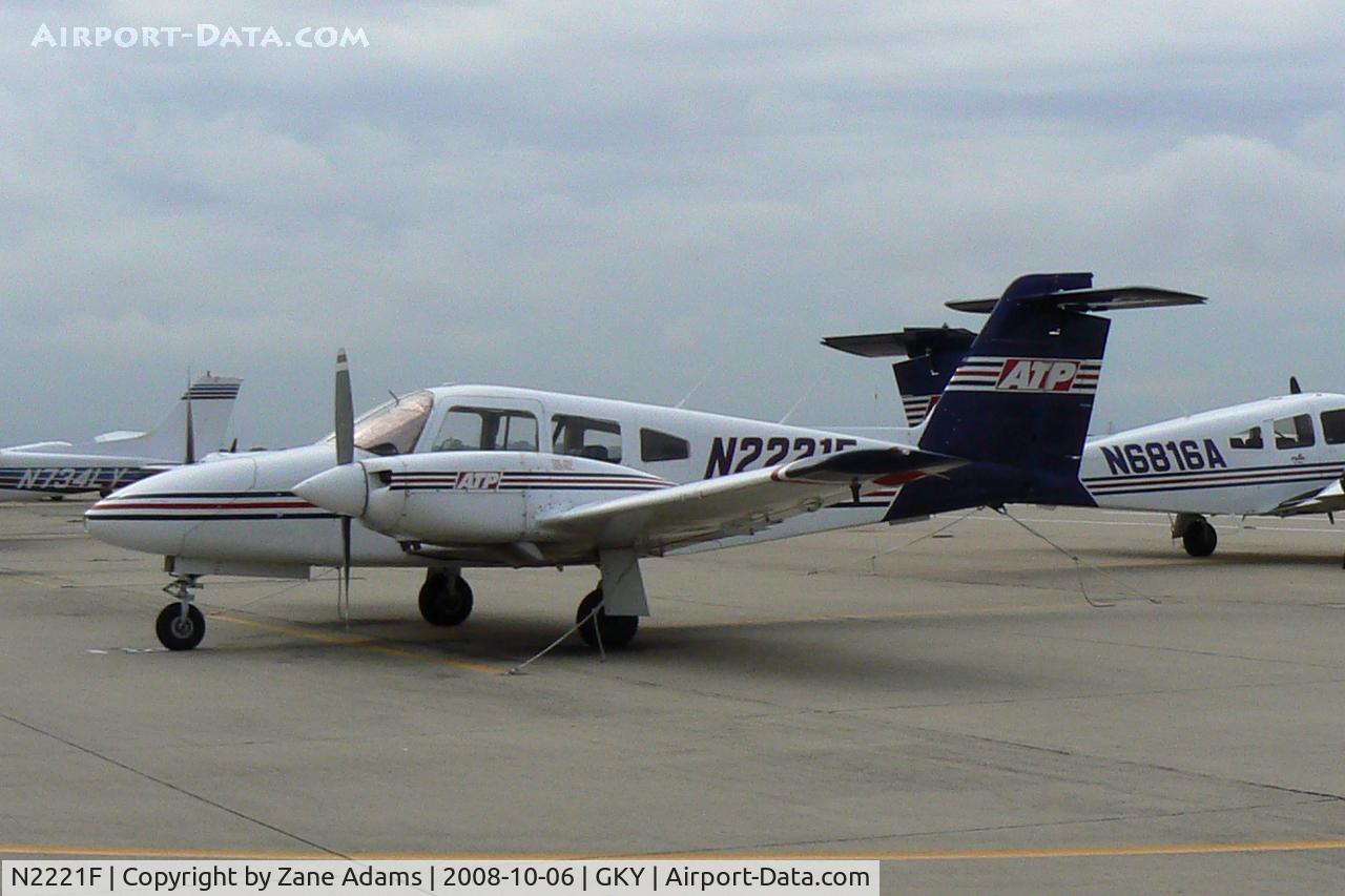 N2221F, 1978 Piper PA-44-180 Seminole C/N 44-7995160, ATP at Arlington Municipal