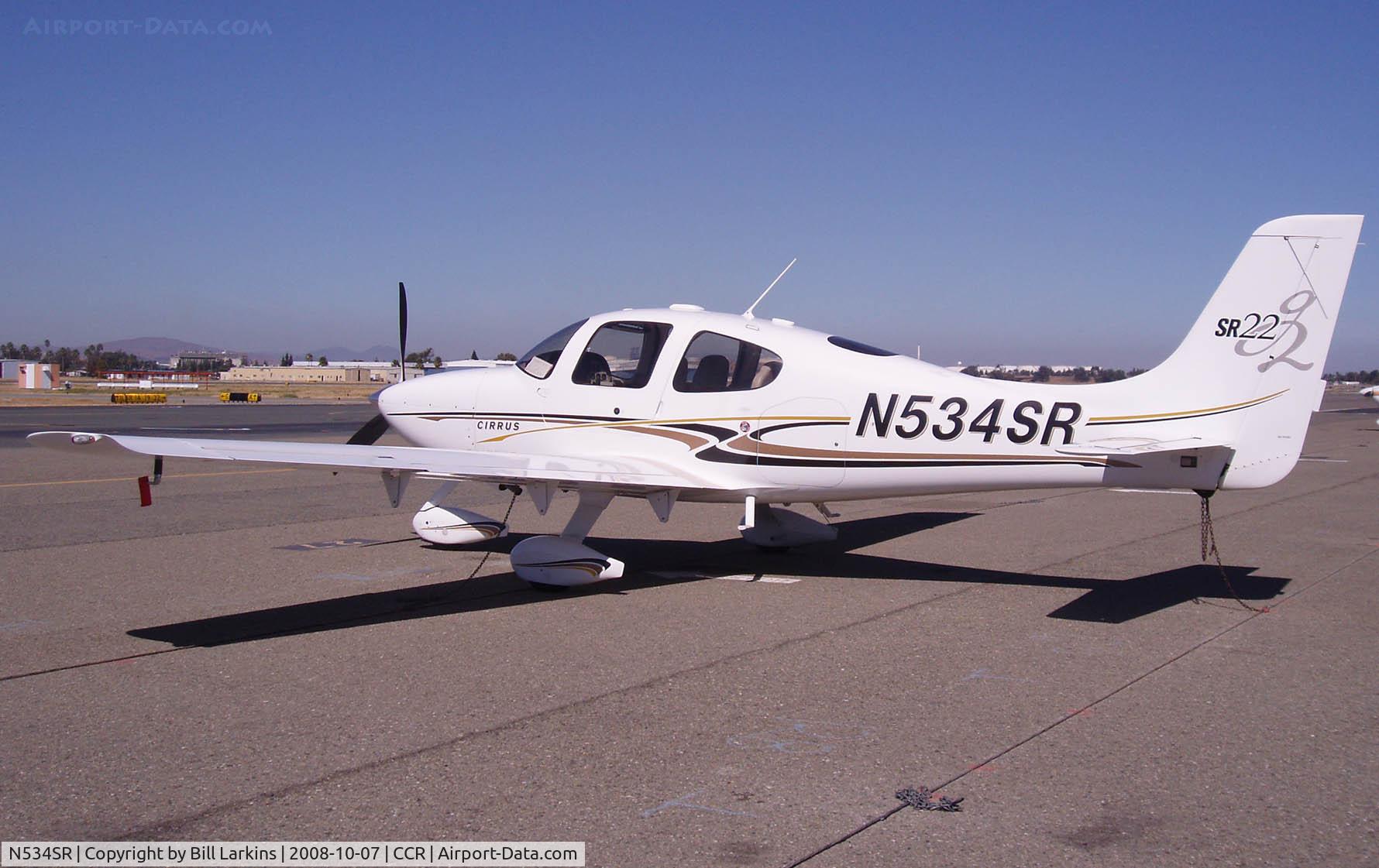 N534SR, 2004 Cirrus SR22 G2 C/N 1079, Visitor from Arizona