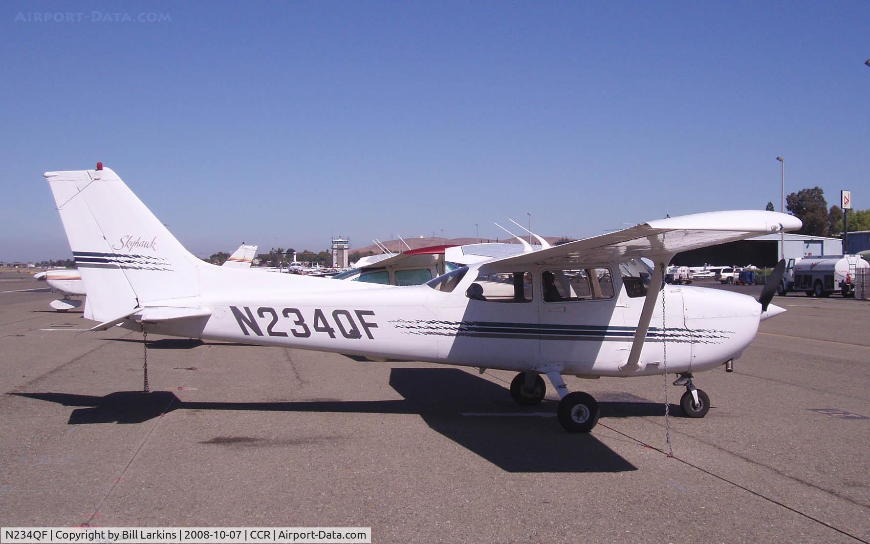 N234QF, 1997 Cessna 172R C/N 17280110, Local visitor
