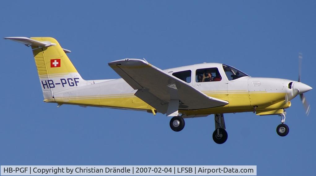 HB-PGF, 1981 Piper PA-28RT-201T Turbo Arrow IV C/N 28R-8131121, PA-28RT-201T