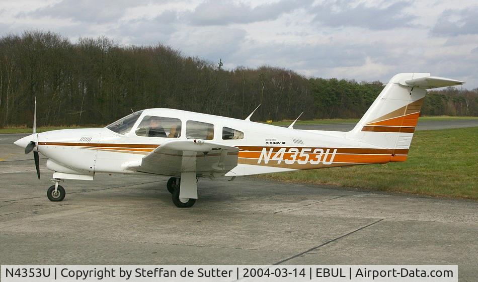 N4353U, 1984 Piper PA-28RT-201T Arrow IV C/N 28R-8431022, PA-28RT-201T