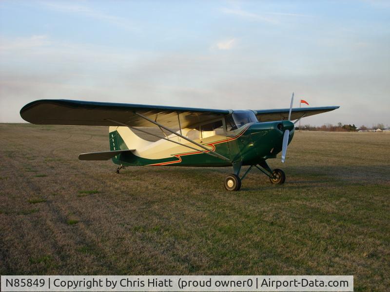 N85849, 1946 Aeronca 11AC Chief C/N 11AC-285, I love grass runways