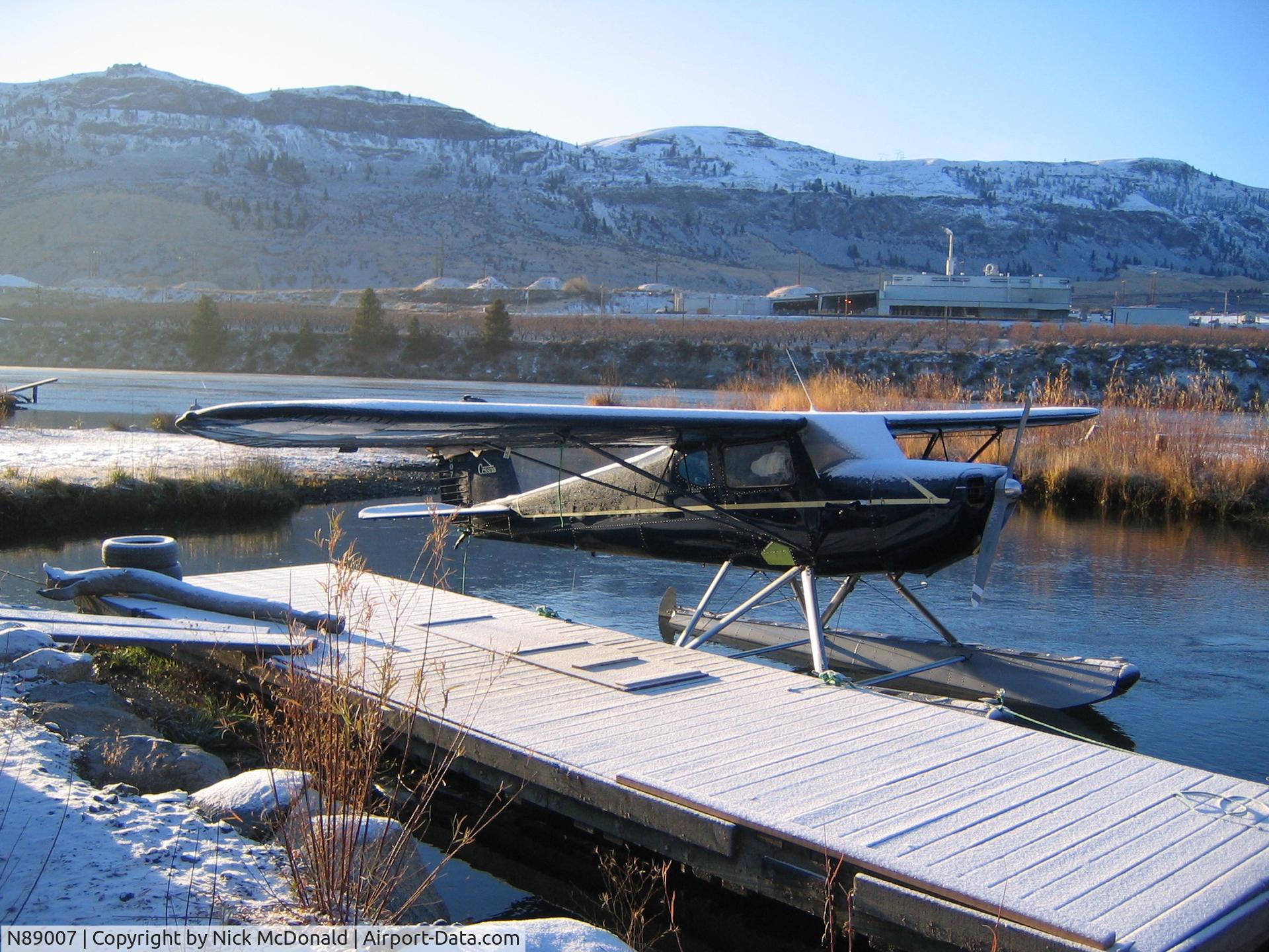 N89007, 1946 Cessna 140 C/N 8011, After float conversion