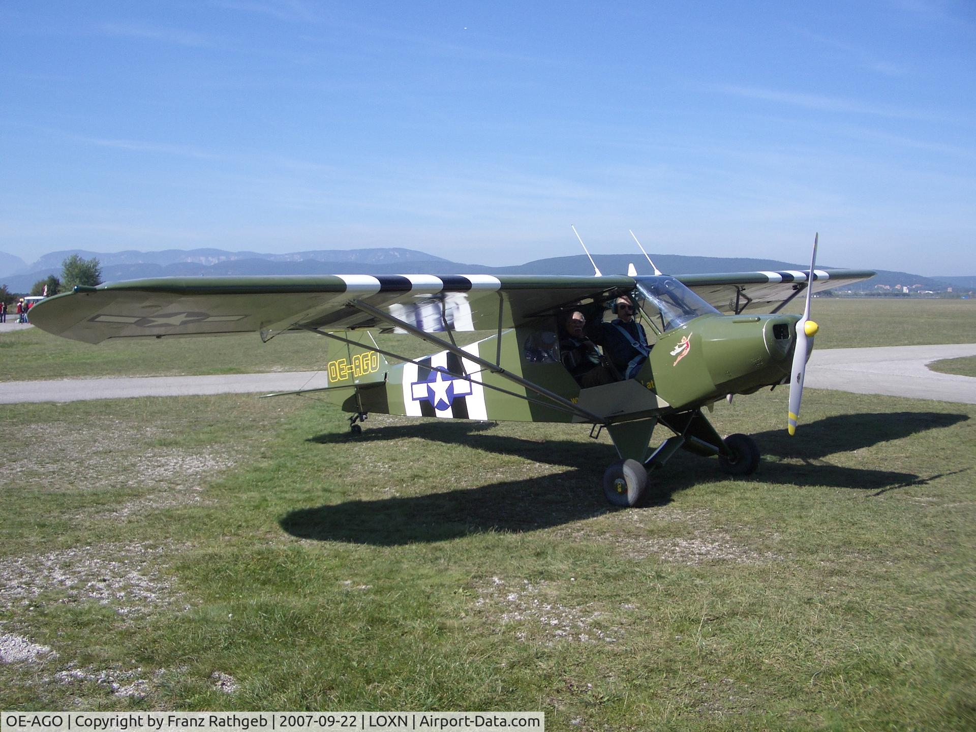 OE-AGO, Piper PA-18 Super Cub C/N 18-156, -
