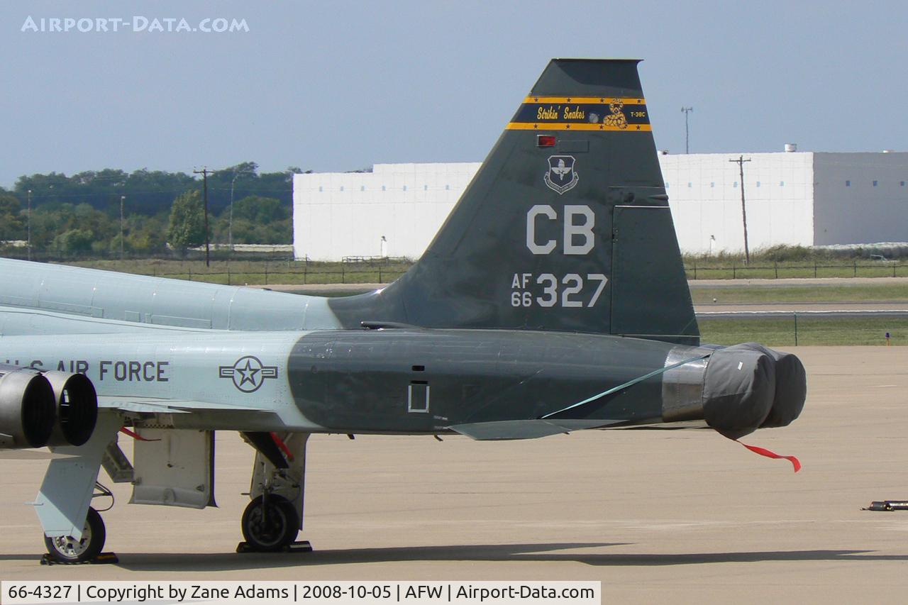 66-4327, 1966 Northrop T-38C Talon C/N N.5902, At Alliance - Fort Worth