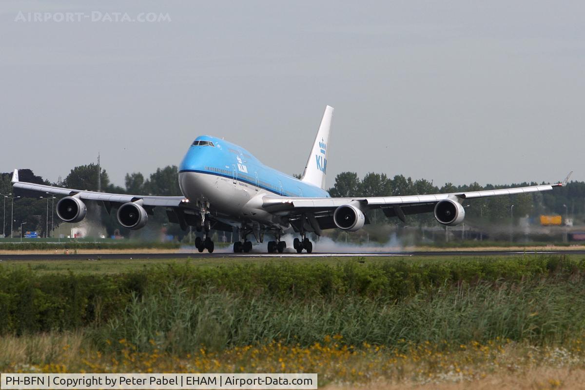 PH-BFN, 1993 Boeing 747-406BC C/N 26372, AMS Trip