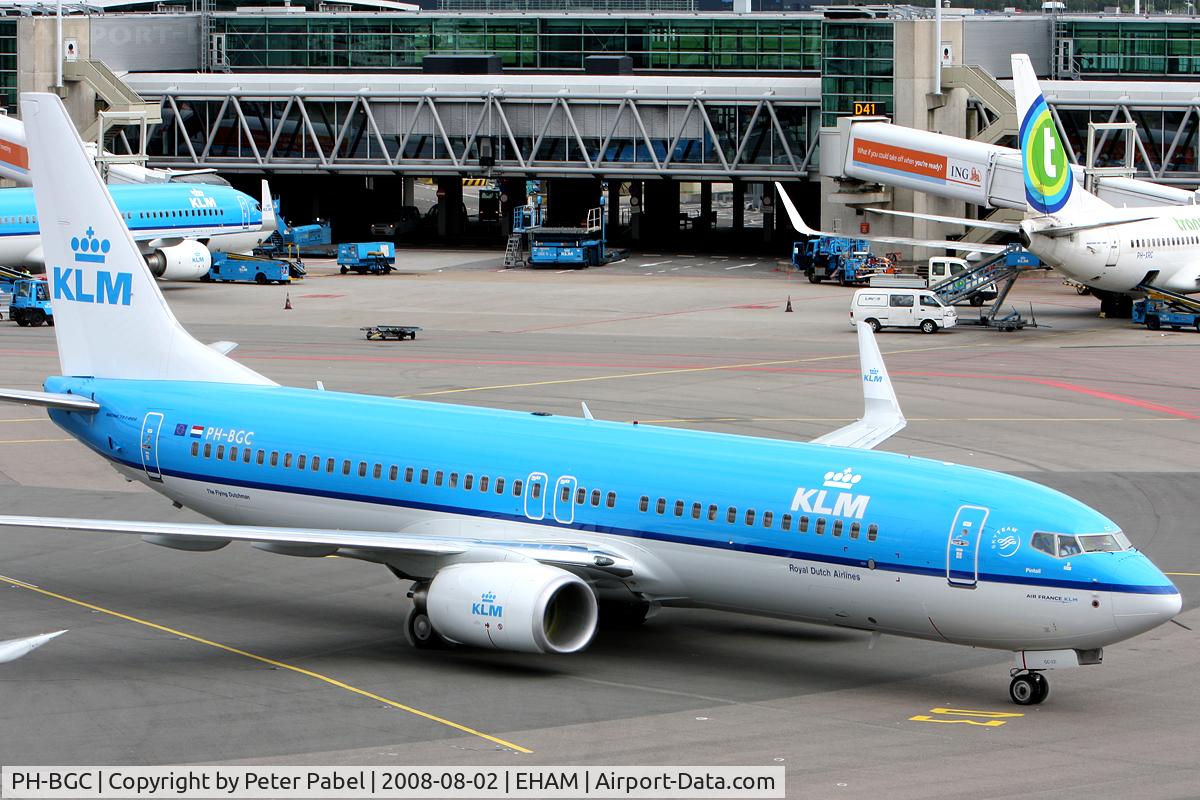 PH-BGC, 2008 Boeing 737-8K2 C/N 30361, AMS Trip