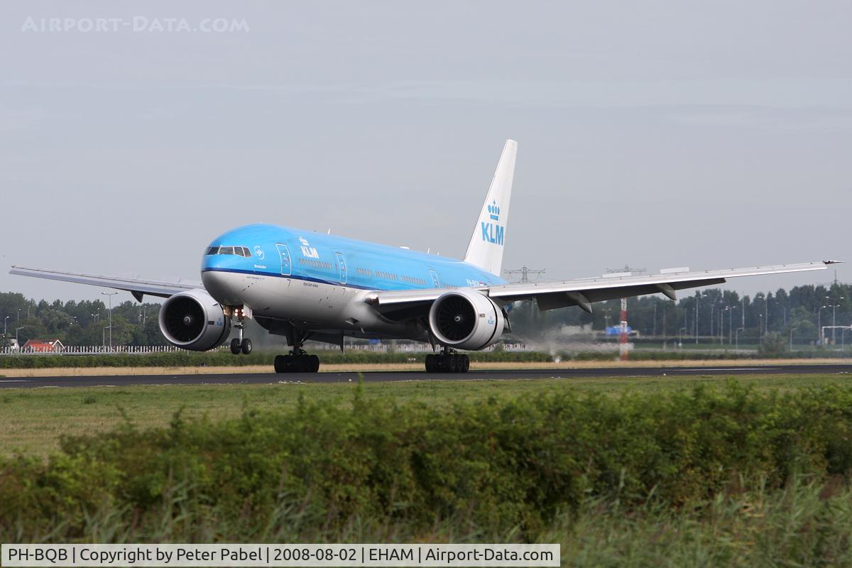 PH-BQB, 2003 Boeing 777-206/ER C/N 33712, AMS Trip
