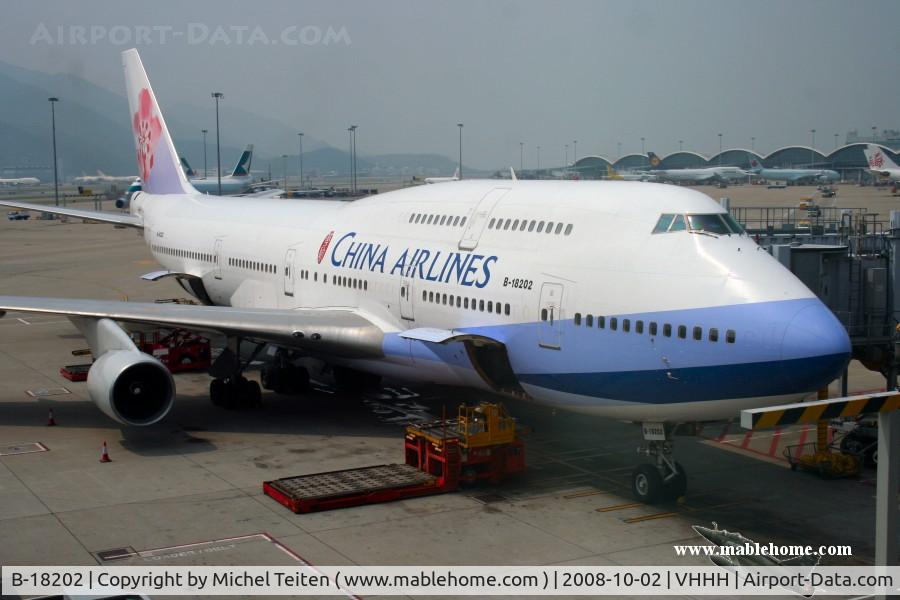 B-18202, 1997 Boeing 747-409 C/N 28710, China Airlines